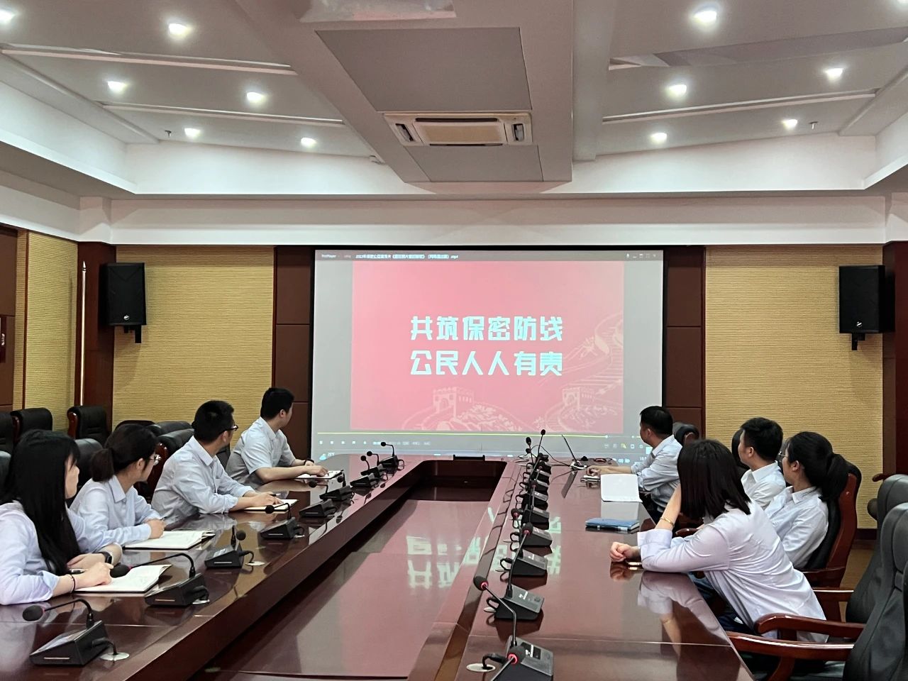 九江二橋開展2023年保密宣傳教育月活動